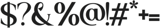 Varona-Bold otf (700) Font OTHER CHARS