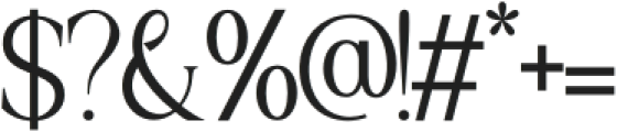 Varona Light otf (300) Font OTHER CHARS