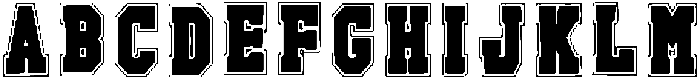 Varsity Champion Regular otf (400) FONT