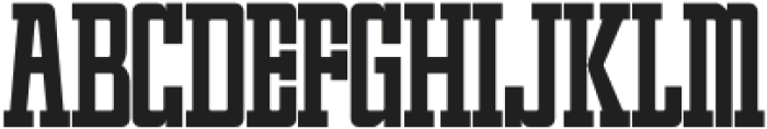 Varsity College Regular otf (400) Font UPPERCASE