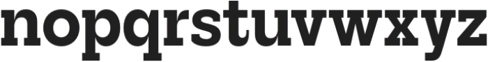 Varsity Impact Bold otf (700) Font LOWERCASE