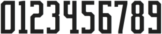 Varsity Modern Condensed otf (400) Font OTHER CHARS