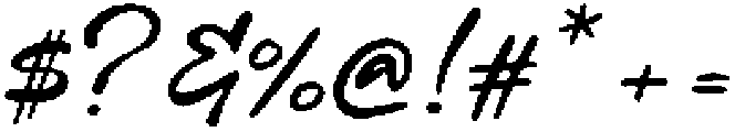 Vartigo otf (400) Font OTHER CHARS