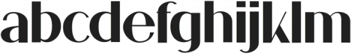 Vaughan Bold otf (700) Font LOWERCASE