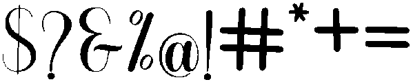 valentina script Regular otf (400) Font OTHER CHARS