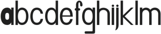 varabelle Regular otf (400) Font LOWERCASE