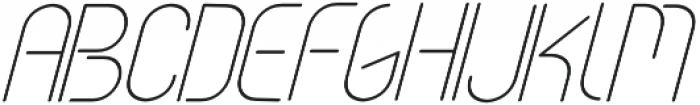 vastra Regular Italic otf (400) Font UPPERCASE
