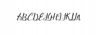 vathina script.otf Font UPPERCASE