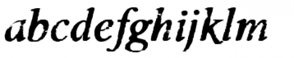 Valfieris Aged Bold Italic Font LOWERCASE
