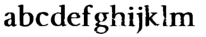 Valfieris Aged Bold Font LOWERCASE