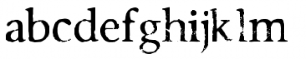 Valfieris Aged Regular Font LOWERCASE