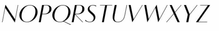 Vanitas Bold Italic Font UPPERCASE