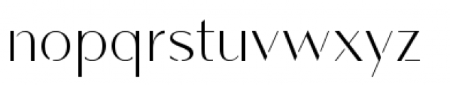 Vanitas Stencil Regular Font LOWERCASE