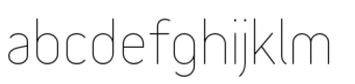 Variable Light Font LOWERCASE