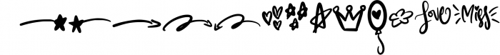 Valentine Lightning - Valentine Handwritten Font and Dingbat Font LOWERCASE