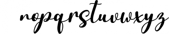 Valesta Font LOWERCASE