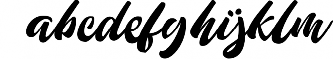 Valva Script Style Font LOWERCASE