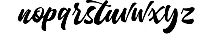 Valva Script Style Font LOWERCASE