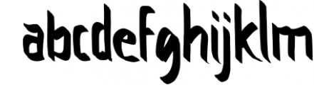 Vamfired - Display Halloween Font Font LOWERCASE