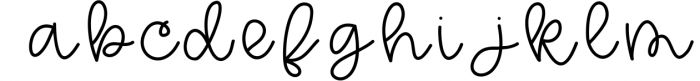 Vanilla Cupcake - A Handwritten Script Font Font LOWERCASE