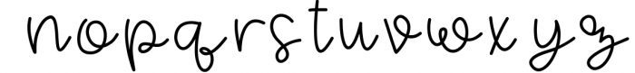 Vanilla Cupcake - A Handwritten Script Font Font LOWERCASE