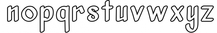 Vanjar - Sans Serif 1 Font LOWERCASE