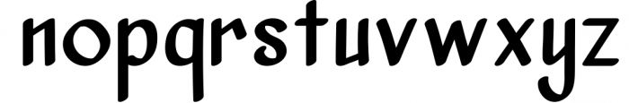 Vanjar - Sans Serif Font LOWERCASE