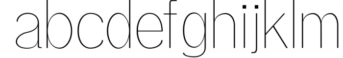 Varina Sans Serif Typeface 2 Font LOWERCASE