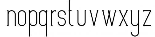 Varna - Slab Serif font family 4 Font LOWERCASE