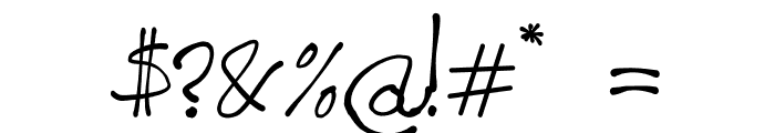 VAG-HandWritten Font OTHER CHARS