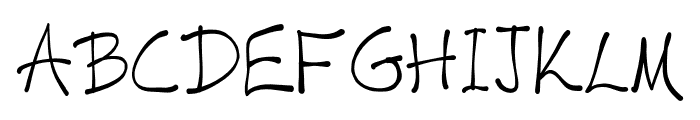 VAG-HandWritten Font UPPERCASE