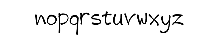 VAG-HandWritten Font LOWERCASE