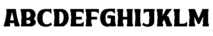 VAKOZITRIAL Regular Font UPPERCASE