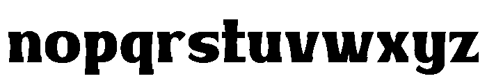 VAKOZITRIAL Regular Font LOWERCASE