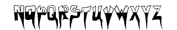 VALEN Font UPPERCASE