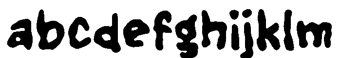 Vabalapan Font LOWERCASE