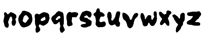 Vabalapan Font LOWERCASE