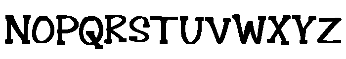 Vabegin Font UPPERCASE