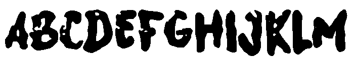 Vabenda Font UPPERCASE
