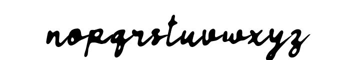 Vabeyura Font LOWERCASE