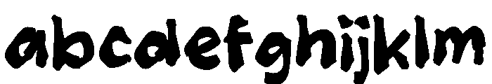 Vabrisy Font LOWERCASE