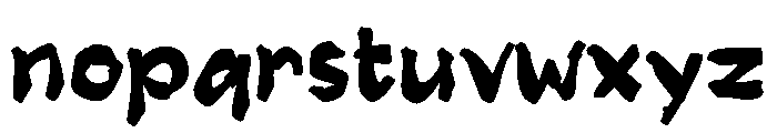 Vabrisy Font LOWERCASE