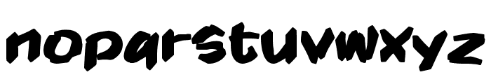 Vabrosta Font LOWERCASE