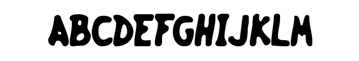 Vacant Capz BRK Font LOWERCASE