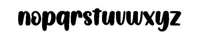 Vacation Trip Font LOWERCASE