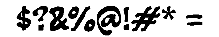 Vadila Font OTHER CHARS