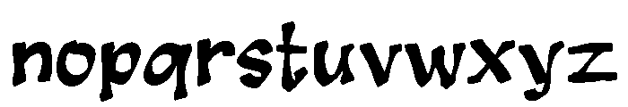 Vadila Font LOWERCASE