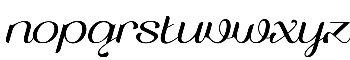 Vailsnick Italic Demo Font LOWERCASE