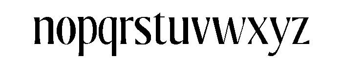 Vainilla Font LOWERCASE