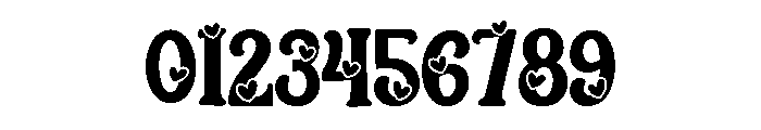 Valdance Demo Regular Font OTHER CHARS